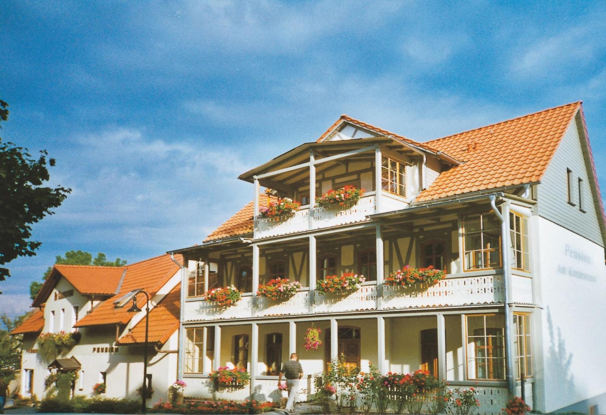 Hotel Pension Am Kurzentrum Bad Suderode Eksteriør billede